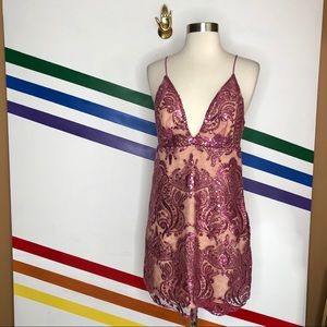 NEW Free People sequin mini dress